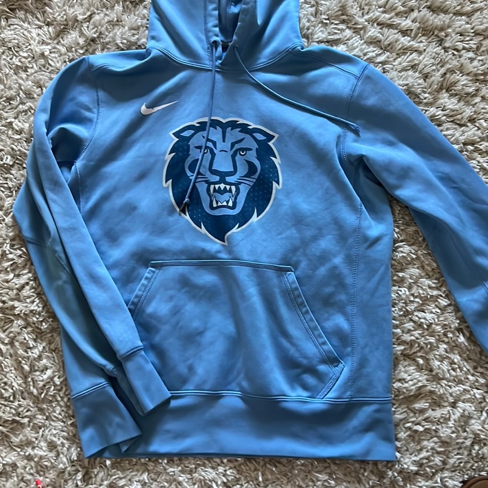 blue Nike sweatshirt, girls or boys, size small